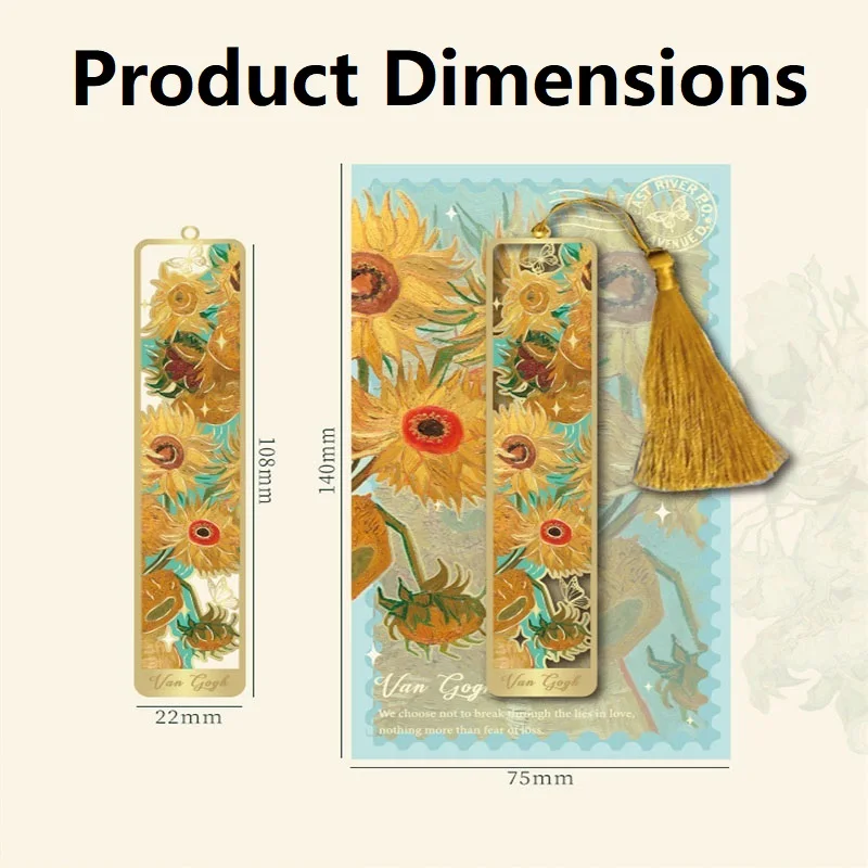Metal Bookmark for Books Reading Accessories