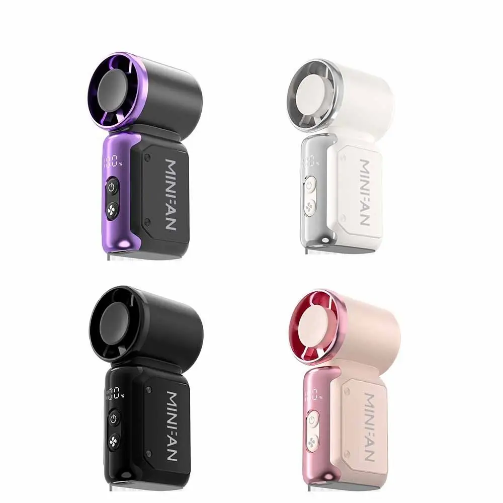 199단계 휴대용 핸드헬드 팬, 속도 조절 가능, 초저소음 냉각 팬, USB 충전식, 속도 조절 터보 팬, 캠핑용