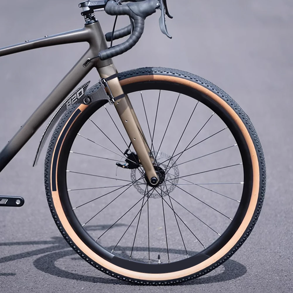 Cycling Mud Flaps Strong Toughness Bike Tire Wheel Mudguard Lightweight Front & Rear Mudguard for Front Rear Wheels Below 50mm