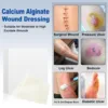 4'' x 4' 10pcs Calcium Alginate Wound Dressing Non Stick Gauze Pads High Absorbency Dressing Products for Wound Care 5