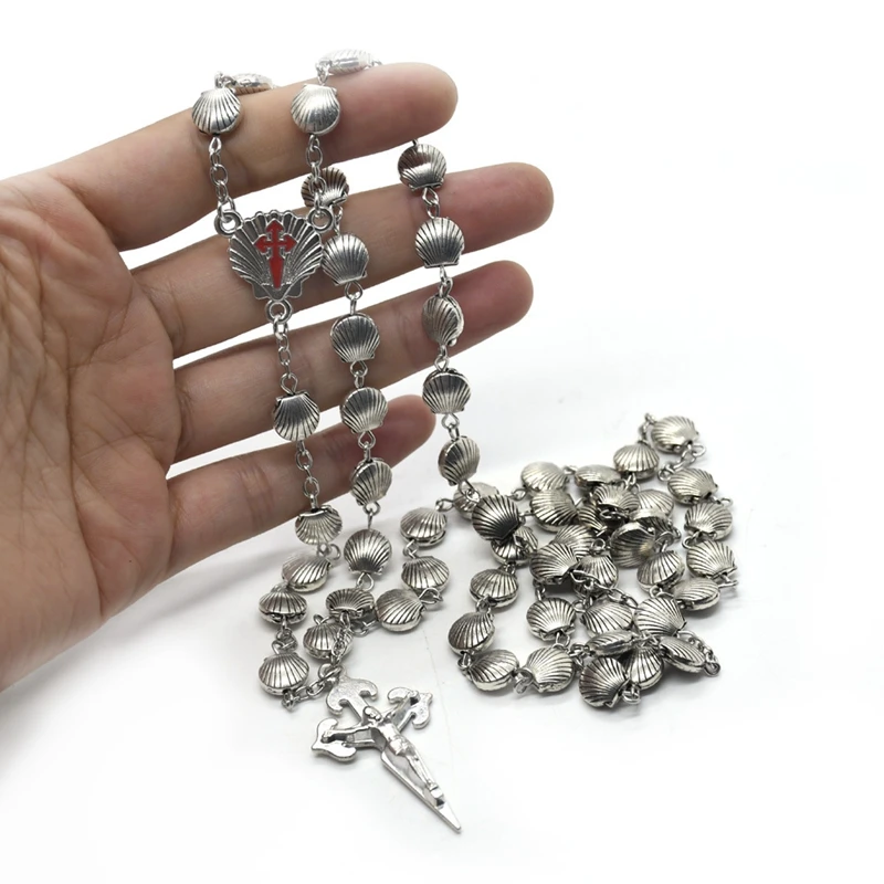 Santiago Metal Shell Rosary 5