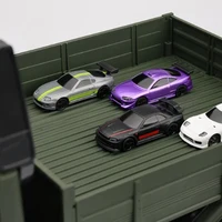 TURBO RACING 1/76 C74 Mini Remote Control Car Full Scale New Flat Run High Simulation Model Toy Festival Gift 1
