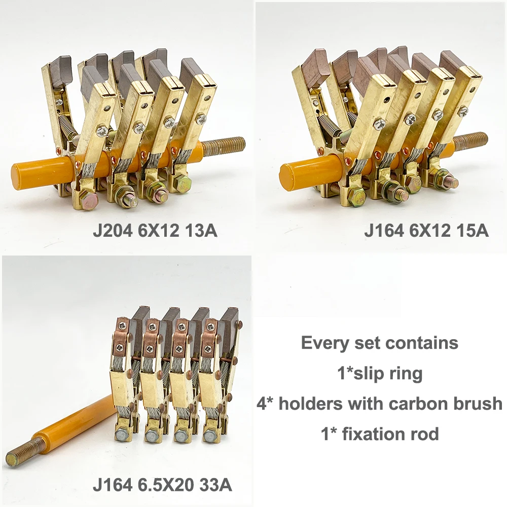 Jumpasit 4 Way Rotary Conductive Slip Ring Copper Rings