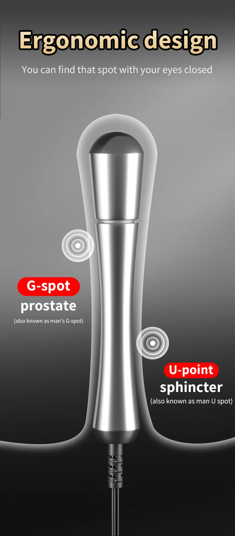 Electric Electro Sex Toys Shock Butt Plug Prostate Massager