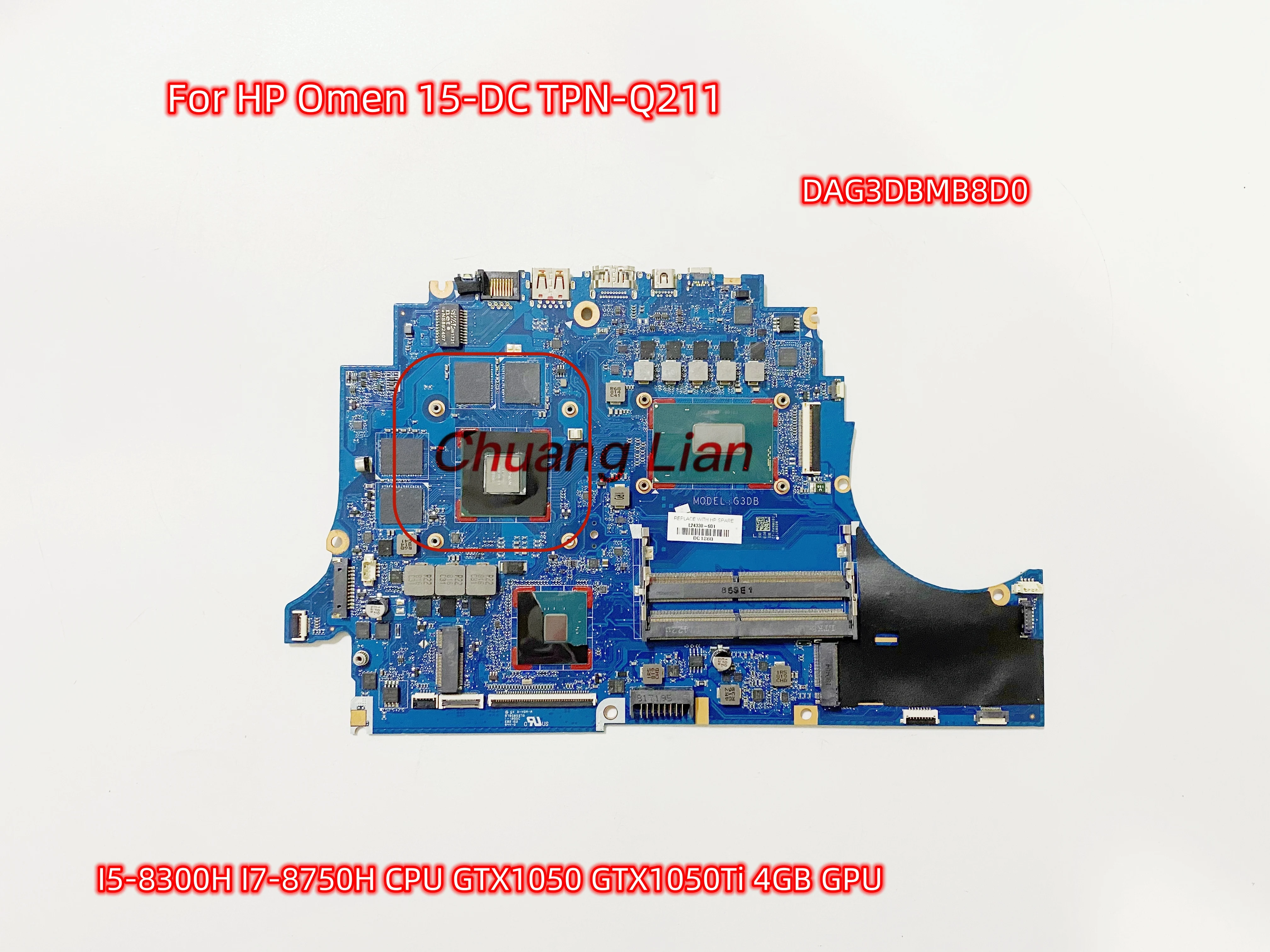 HP Omen 15-dc1xxx (i7-8750H, RTX 2060)