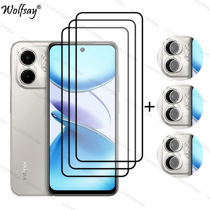 Enhanced Tempered Glass Full Screen and Lens Protector