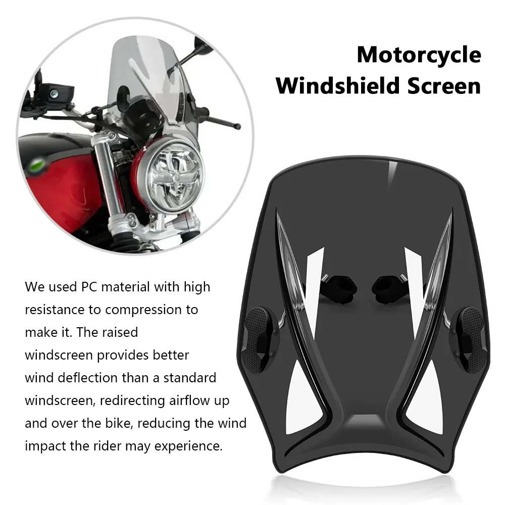 For GROM 125 GROM125 MSX125 MSX 125  Wind Deflector New Universal Motorcycle Windscreen Windshield Covers Screen Motorb_voghion.com
