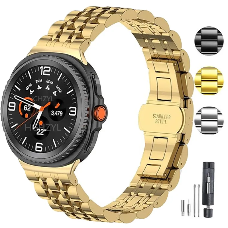 Luxury Stainless Steel Metal Strap Bracelet Watchband