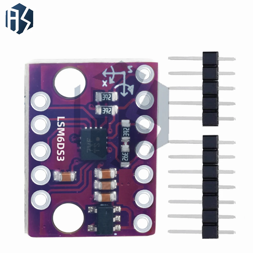 Advanced 6-Axis IMU Breakout Board with Accelerometer, Gyroscope & Temperature Sensor