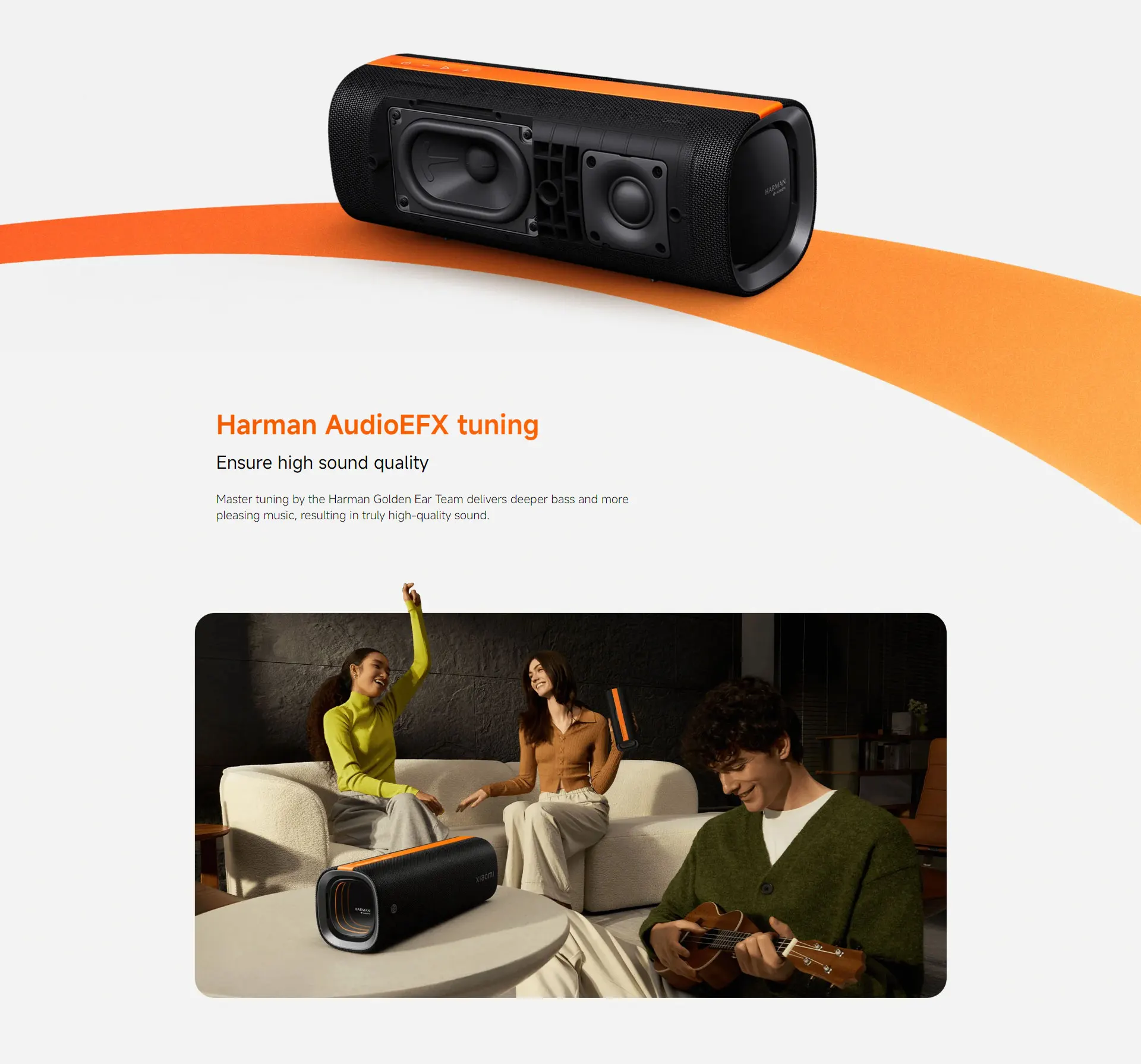 Xiaomi Sound Party 50W Speaker MDZ-39-DB with Harman AudioEFX description image 4