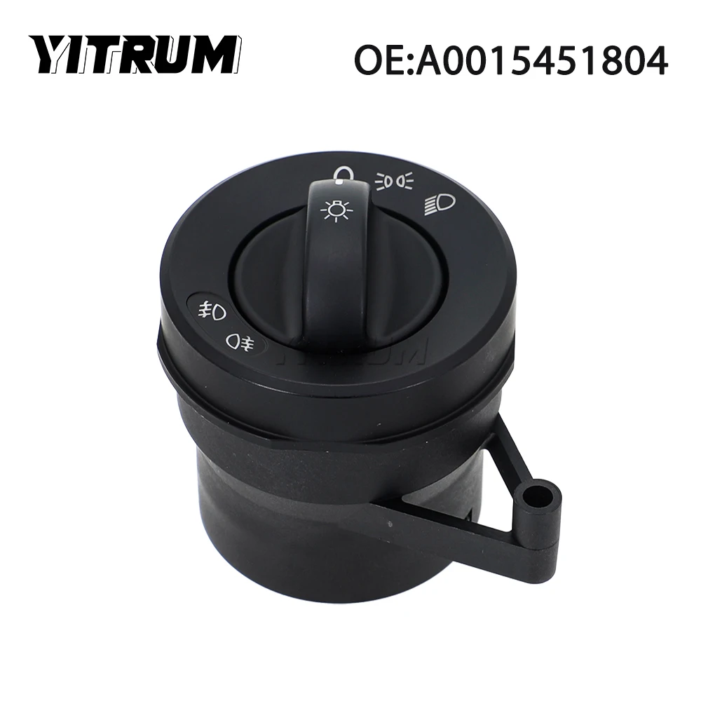 YITRUM A0015451804 0015451804 Head Lamp Headlights Switch For Mercedes-Benz Actros/Antos/Arocs/Axor/Atego/Econic Truck