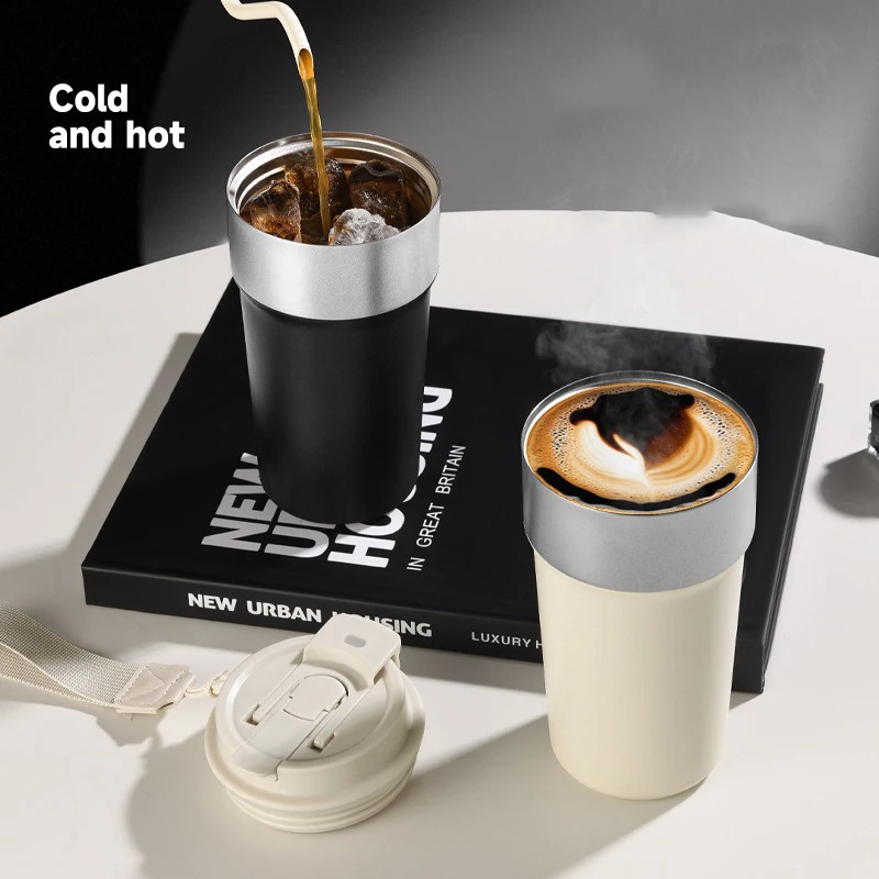 Stainless Steel Double Layer Vacuum Insulated Coffee Cup