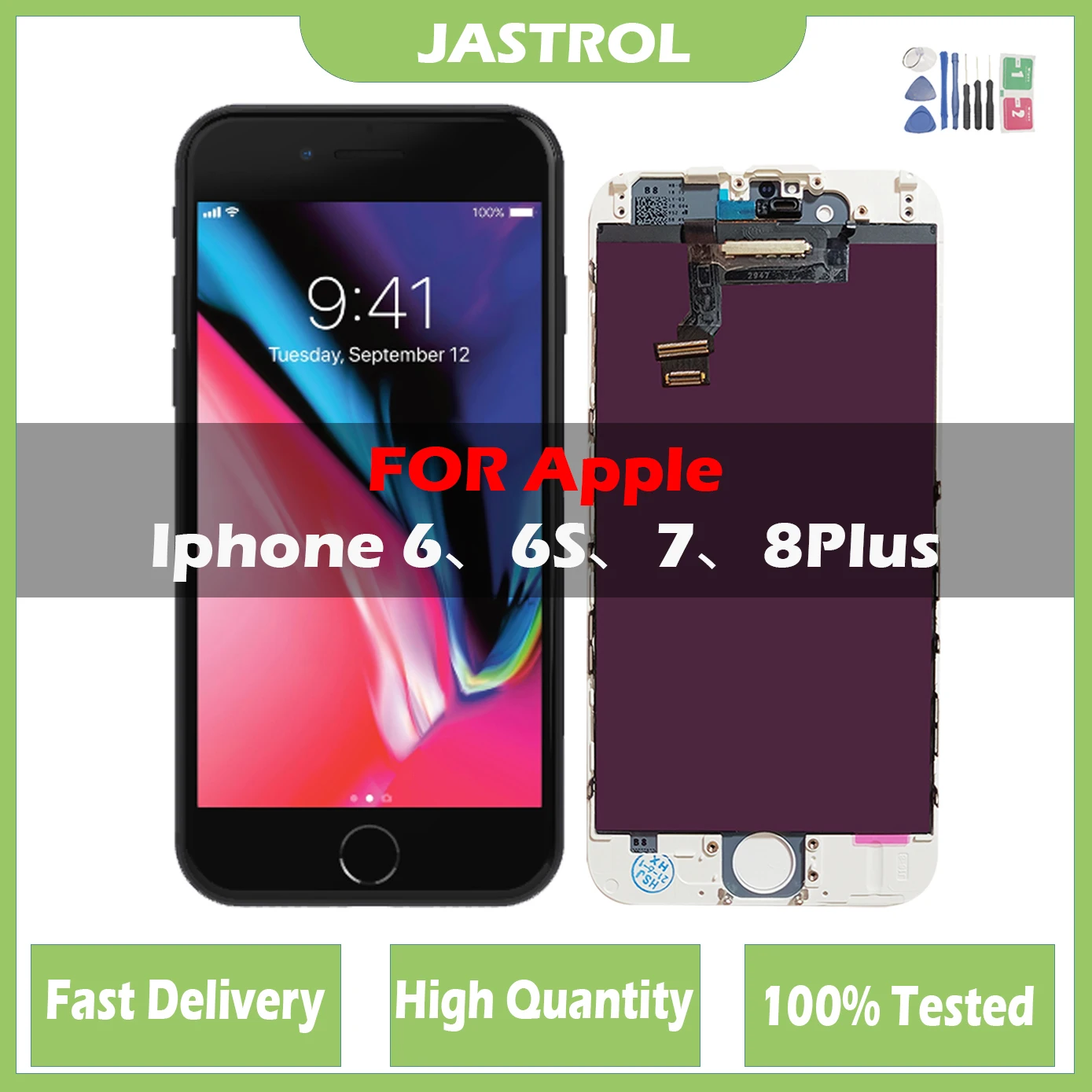 A +++ Display Di Qualità Per Iphone 8 Lcd Touch Screen Digitizer Assembly Per Iphone 6S Lcd Per Iphone 7 8 Plus Lcd