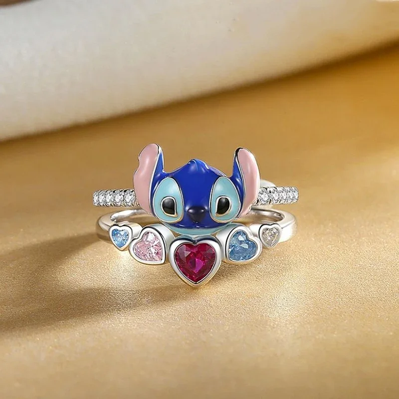 Stitch Anello Da Bambina Simpatici Anelli Disney Lilo Stitch Da