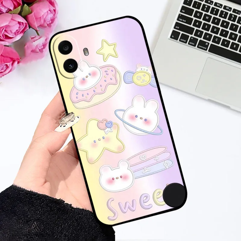 Cute Astronaut Fashion Shockproof Soft Bumper Case