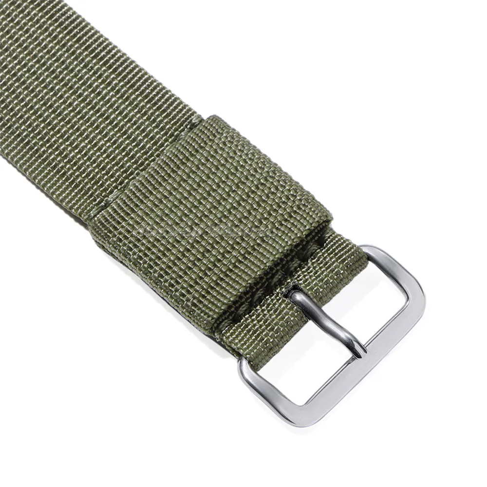 Military Style Nylon Canvas Watch Strap – Soft, Durable, and Stylish Replacement Wristband