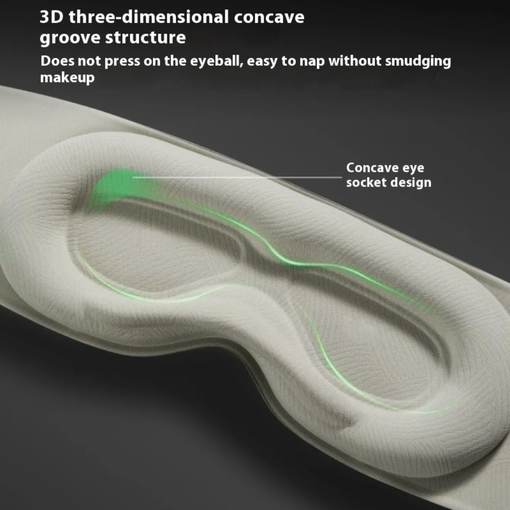 Gravity Sleeping Mask Weighted Eye Mask Blocking Eye Cover Comfort Sleep Eyeshade Blackout Patch Travel Blindfold Sleeping Mask