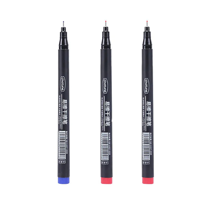 Ultra-Fine Tip Erasable Whiteboard Markers - 0.5mm Dry Erase Pens for Office, School, and Art