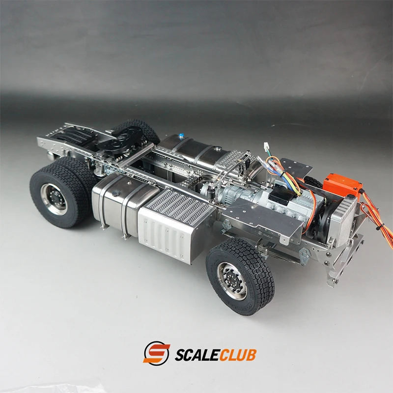 

Scaleclub tamiya 1/14 1851 high roof 4x2 4x4 metal chassis