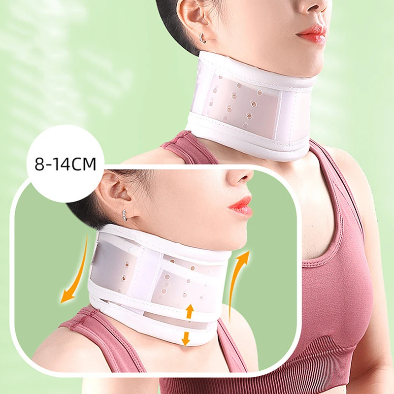 

Adjustable Neck Traction Rushed Corset Corrector De Postura Cervical Collar Neck Support For Preventions Spondylosis