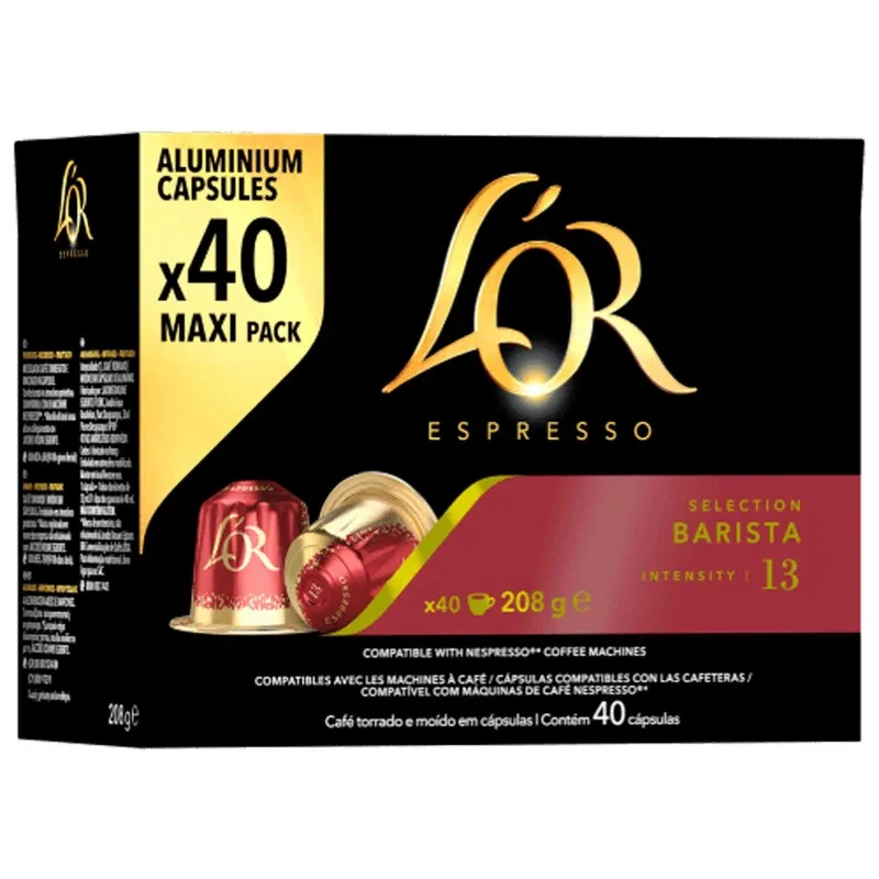 Barista Selección  40 Cápsulas Maxi Pack compatibles Nespresso Raíz Inicio NESPRESSO 1101125040