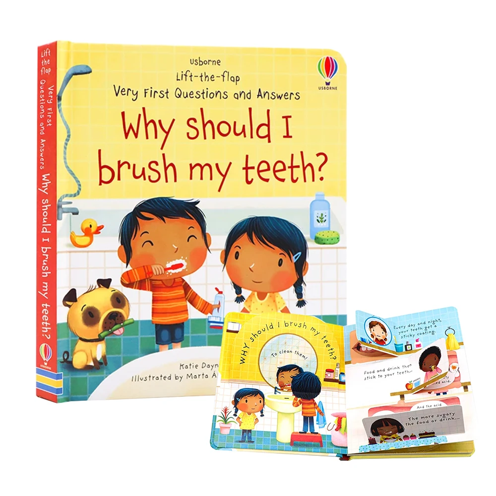 Kids Scientific Knowledge Learning Picture Books Usborne English Daily Knowledge Reading Book Early Educational Montessori 4