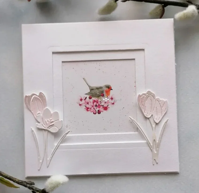 Mmao Craft Metall-Stanzformen, Schneidformen, Blumendekoration, Scrapbook-Papier, Bastelmesser, Formklingen, Stanzschablonen, Stanzformen