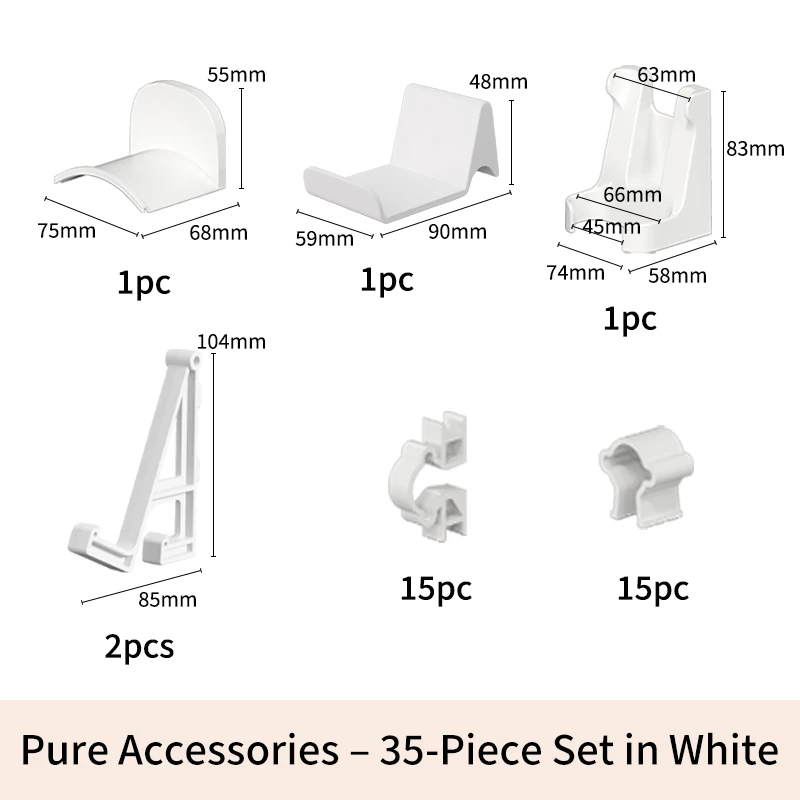 Versatile Desk Organizer - Freestanding or Clamp Design for Office Supplies, File Storage & Display Shelf