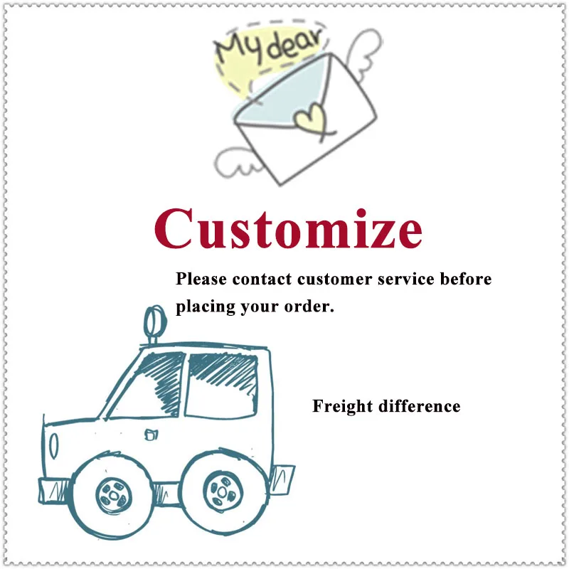 shipping/Customization Link/Please Contact Customer Service to Purchase Refunds are not supported after payment