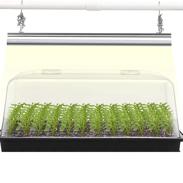 1 Set Starter Tálca Erős Vetőmag Indító Grow Könnyű Állvány A Indulásához, Palánták Csírázása És Növények Terjedése - Image 3