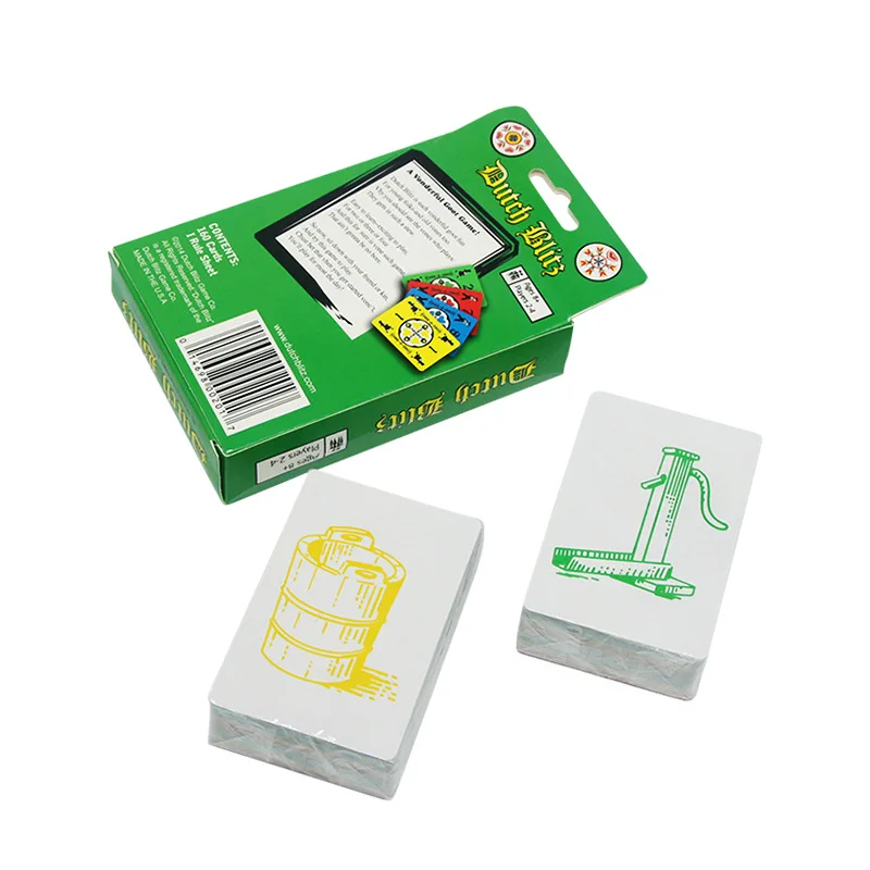 Dutch Blitz Card Game Contains 160 Card Quick Easy To Learn Family Game For 2