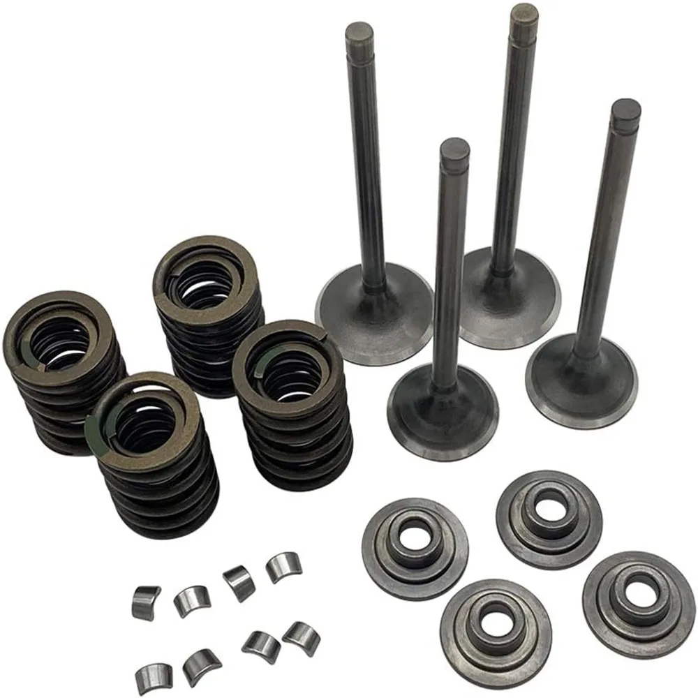 Voor Xr650l 1993-2020 Xr600r 1988-2000 Xr500r Prolink 500 Nx650 Dominator Kop Inlaat & Uitlaat Kleppen Afdichtingen Kit Veren