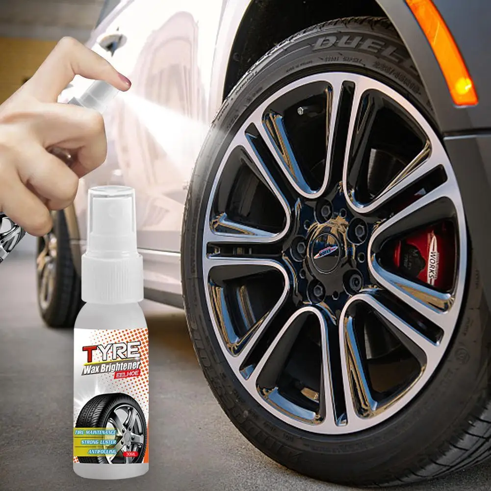 Car Wheel Cleaner Auto Motorcycle Tyre Cleaning Spray Car Tire Shine