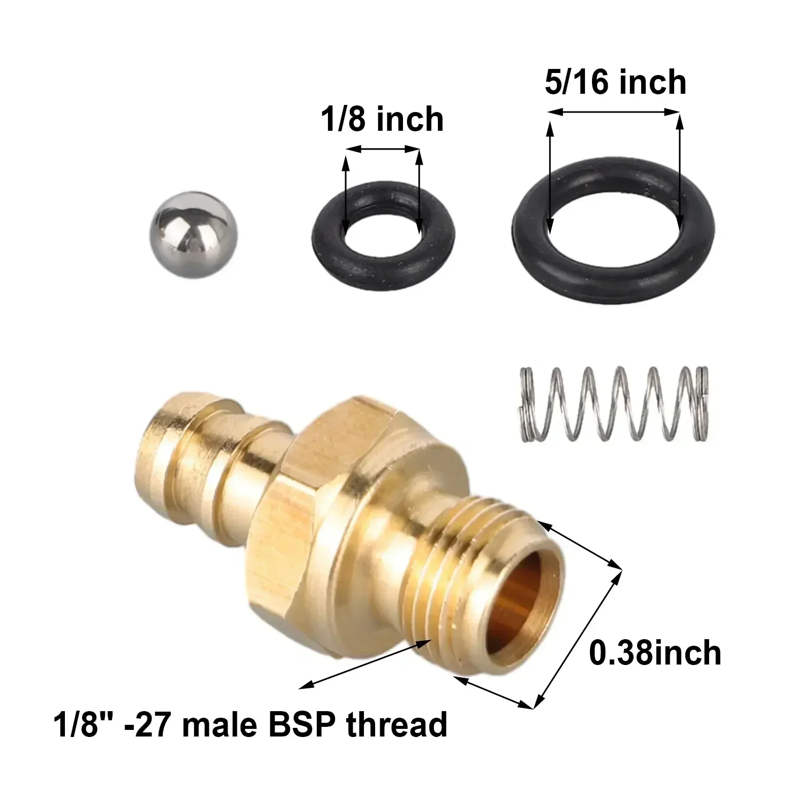 Chemical Soap Injector Pressure Washer 1/8