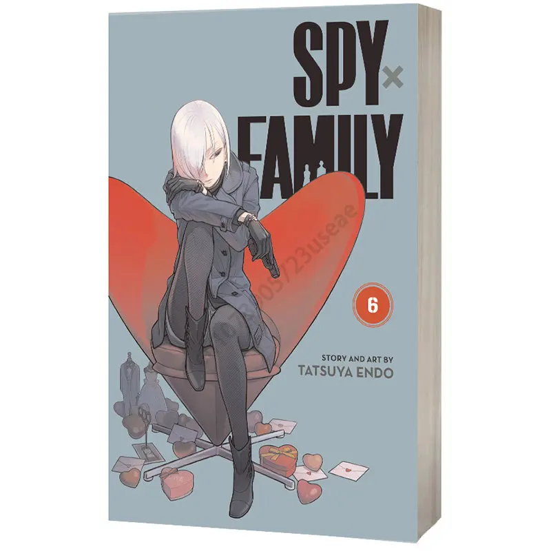 manga books 6 spy x family book set english books for kids anya spy x