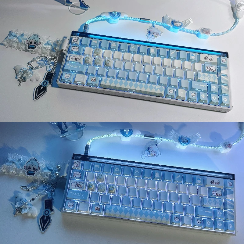 Wooting60he Mechanical Keyboard Strap Custom Artisan Holy60 Wooting60he Mechanical Keyboard Strap Custom Artisan Holy60