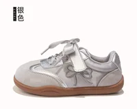 Children's Board Shoes Four Seasons Models Gold Casual Boys Girls Training Shoes Pink Soft Kid Baby Sneakers 1