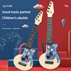 Children Toy Ukulele Musical Intrument Small Guitar 4 Strings Early Montessori Education Ukulele Toy for Kids Toddler Music Game 3
