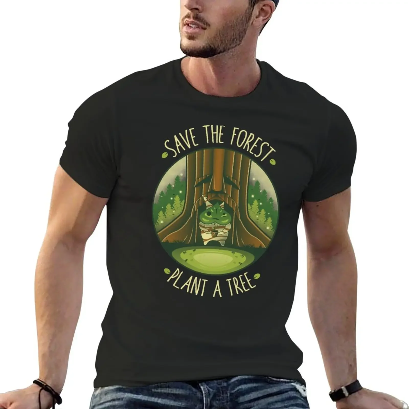 

Save the Forest - Plant a Tree T-Shirt quick-drying sublime customs mens t shirt