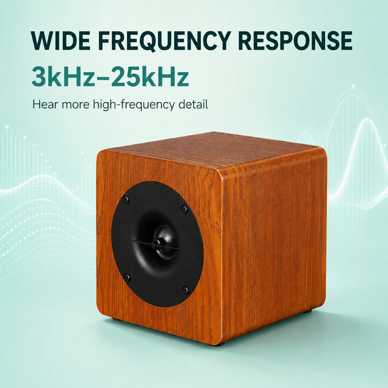 Altoparlante Super Tweeter T1 Altoparlanti driver a cupola in seta da 4 pollici Armadio sigillato con risposta 25KHz per il miglioramento audio del sistema audio HiFi - immagine 3