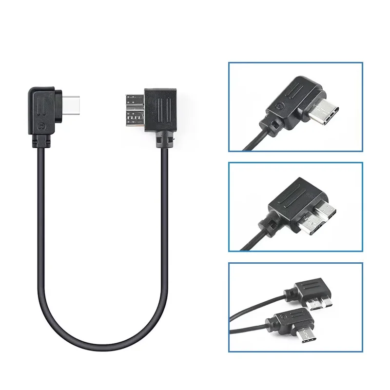 C타입-마이크로 B USB 3.0 카메라 제어 케이블, DJI RSC2 RS3 RS4 프로 RS2 캐논 5D 마크 IV , 5DSR 1DX2 니콘 D5 D6 D850 카메라용