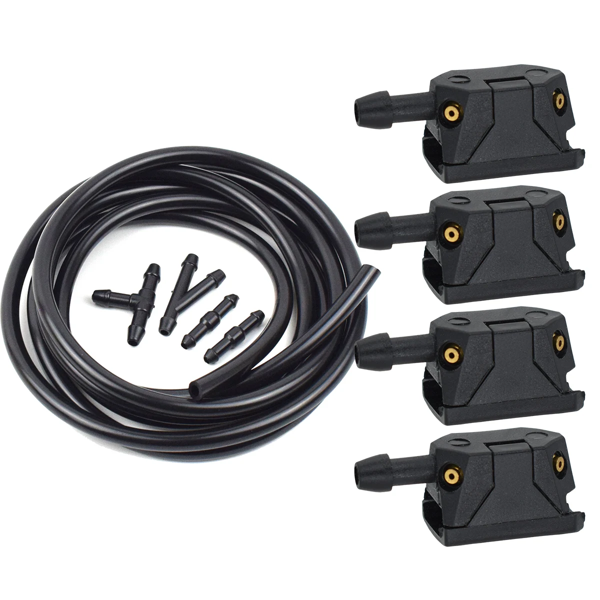 Ugelli Per Getto D'Acqua Tergicristalli 4 Vie Per DAF XF 105/95 - Con Regolatore, 2 Pezzi - Foto 2