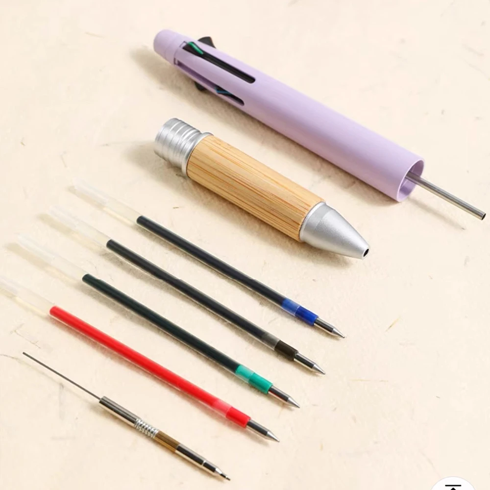 Limited Japan UNI JETSTREAM 4+1 Multi-function Pen MSXE5-2000B-05 Ballpoint Pen Mechanical Pencil Office Study Super 0.5mm