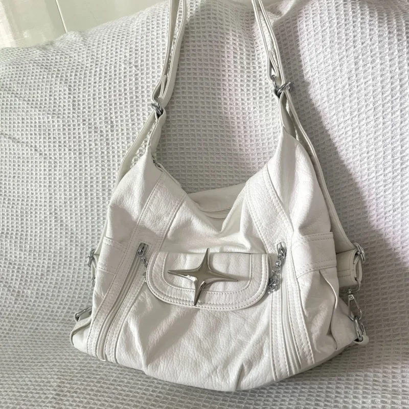Versatile One Shoulder Bags Messenger Purse Large Capacity Crossbody High Quality Casual Luxury Classic Style Exquisite Leather 
