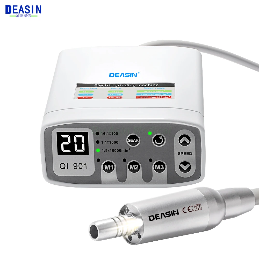 

Dental Brushless Led MicroMotor Electric Grading Machine Internal Water Spray E-type Contra Angle Handpiece Clinical Equipment