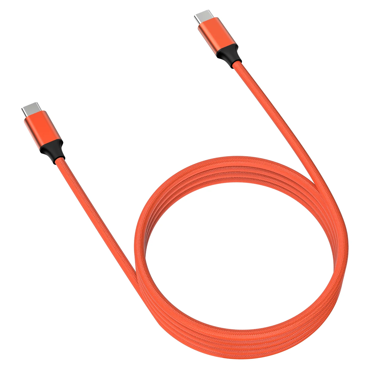 Magnetic Auto-Roll Ultra-Fast Type C Car Charging Cable - USB-C to USB-C, 1M/2M Data Cable