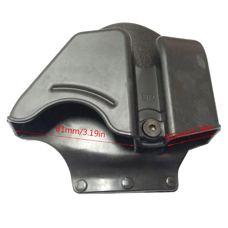Polsino/Mag Combo Pouch Handcuff Case Magazine Pouch per la maggior parte delle catene o dei polsini incernierati - immagine 4
