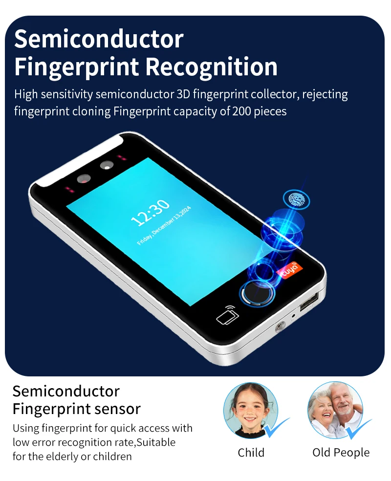 Dynamic facial recognition attendance access control machine face for security p
