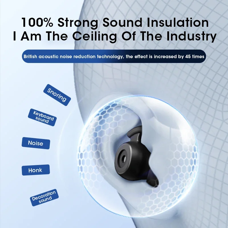 Silicone Silent Earplugs For Noise Prevention, Sleep Soundproofing, Noise Reduction, Deep Sleep, Swimming, And Reusable Earplugs