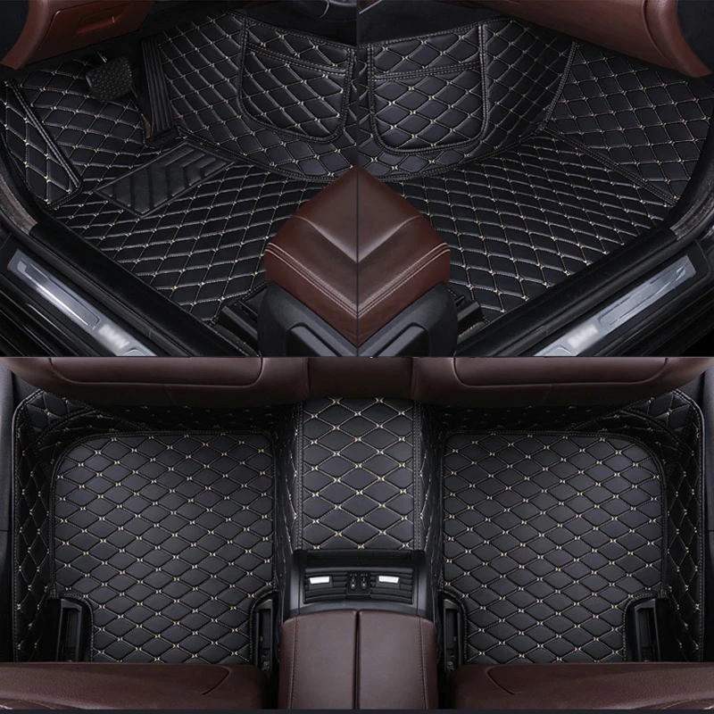 

Custom Car Floor Mat for Chrysler Grand Voyager 2013-2017 Year Car Accessories Interior Details Carpet Storage Bags
